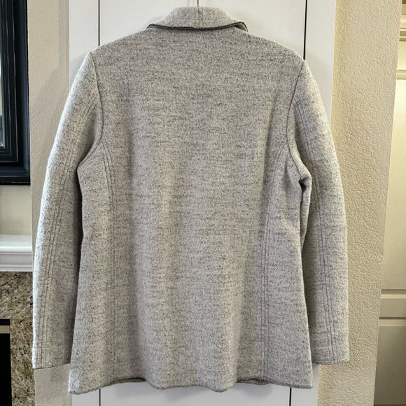 NWT Issey Miyake Men’s Blazer Wool Blend Gray Pockets Casual Preppy Minimalist - Picture 2 of 12